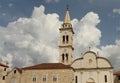 Church of St. MaryÃ¢â¬â¢s Assumption in town Jelsa on island of Hvar, Croatia Royalty Free Stock Photo